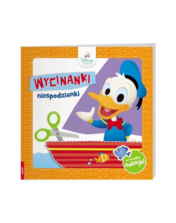 ameet Książeczka Disney maluch. Wycinanki niespodzianki WYC-9201 główny