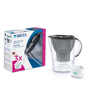 brita Dzbanek filtrujący Marella 2,4l + 3 wkłady PRO Pure Performance