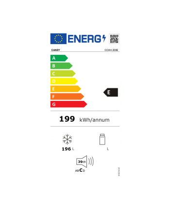 candy Zamrażarka skrzyniowa CCHH200E