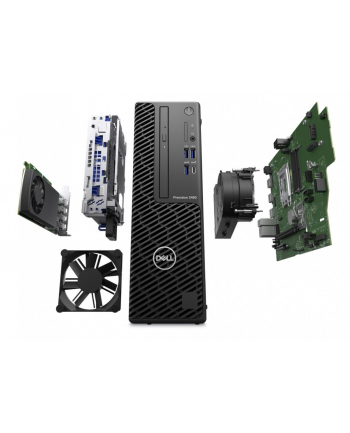 dell Stacja robocza Precision 3460/Core i7-13700/16GB/512GB SSD/Integrated/DVD RW/Kb/Mouse/300W/W11Pro/3Y ProSupport