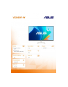 asus Monitor 24 cala VZ24EHF-W IPS, FHD, Frameless, 100Hz, 1ms MPRT, HDMI, - nr 2