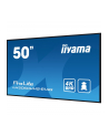 iiyama Monitor wielkoformatowy 49.5 cala LH5060UHS-B1AG matowy 24h/7 500(cd/m2) VA 3840 x 2160 UHD(4K) System Android.11 Wifi CMS(iiSignage2) - nr 82
