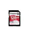 kingston Karta pamięci SD 128GB React Plus 280/100/MB/s U3 V60 - nr 4