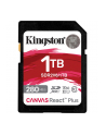 kingston Karta SD 1TB React Plus 280/150 MB/s U3 V60 - nr 15