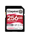 kingston Karta pamięci SD 256GB React Plus 280/150/MB/s U3 V60 - nr 9