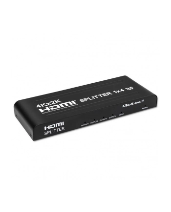 qoltec Aktywny rozdzielacz Splitter 4 x HDMI 4K x 2K | 3.4Gb/s nr 1