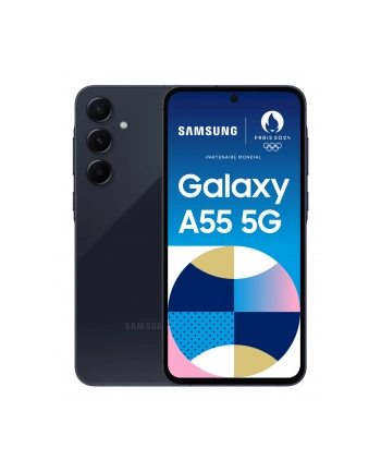 samsung Smartfon GALAXY A55 DS 5G 8/128GB Czarny Enterprise nr 1
