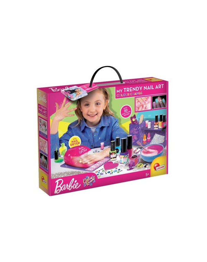 lisciani giochi Modna lampka do manicure Barbie 102747 LISCIANI główny