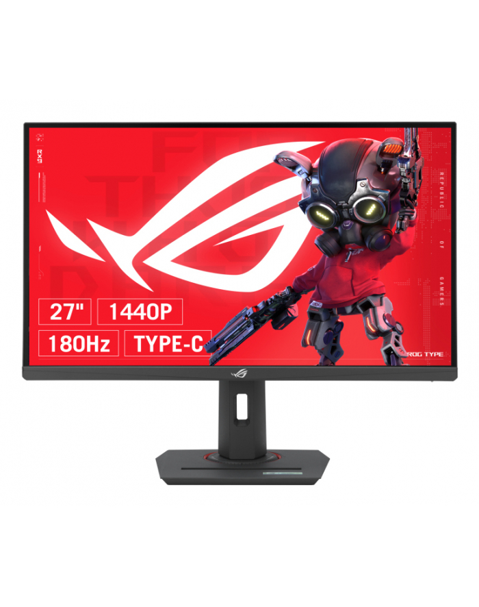 ASUS ROG Strix XG27UCS 27inch Fast IPS WLED UHD 16:9 160Hz 400cd/m2 1ms HDMI DP USB-C Black główny