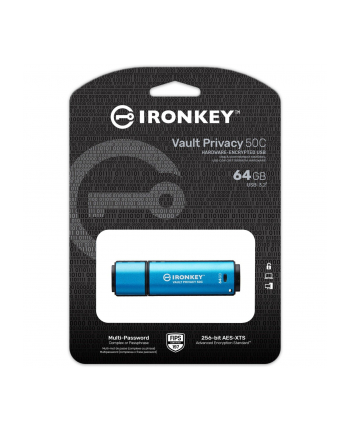 no name MEMORY DRIVE FLASH USB-C 64GB/IKVP50C/64GB KINGSTON