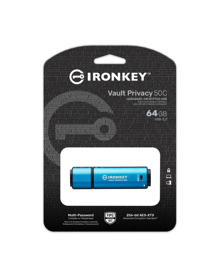no name MEMORY DRIVE FLASH USB-C 64GB/IKVP50C/64GB KINGSTON główny