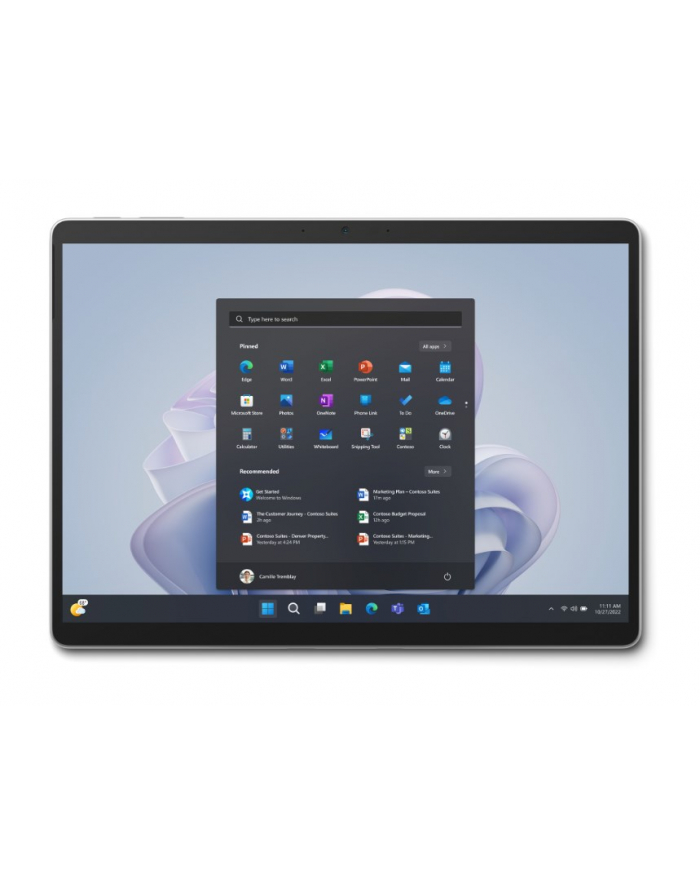 MICROSOFT Surface Pro10 Intel Core Ultra 7 165U 13inch 16GB 256GB SSD UMA W11P COMM platin główny