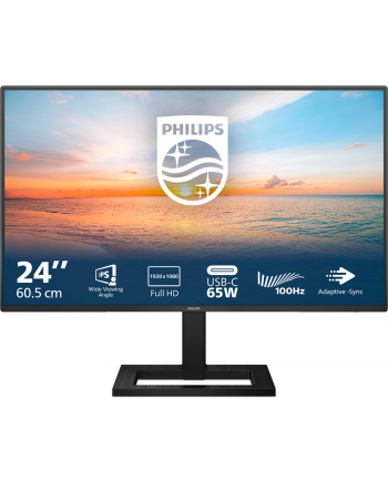 philips Monitor 24E1N1300AE 23.8 cala IPS 100Hz HDMI USB-C HAS Głośniki nr 1