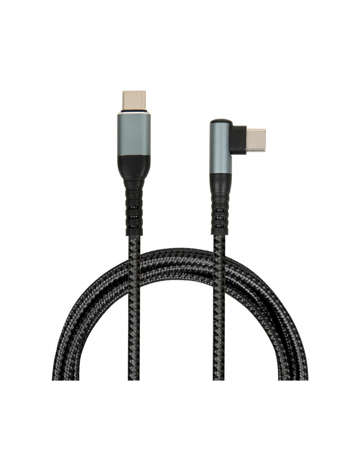 IBOX USB-C Cable 100W 2m Black 90-degree connector główny