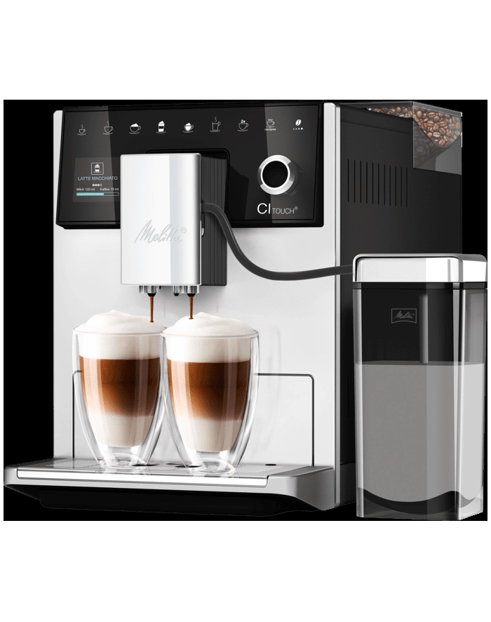 Ekspres ciśnieniowy Melitta CI Touch Silver F630-11 główny