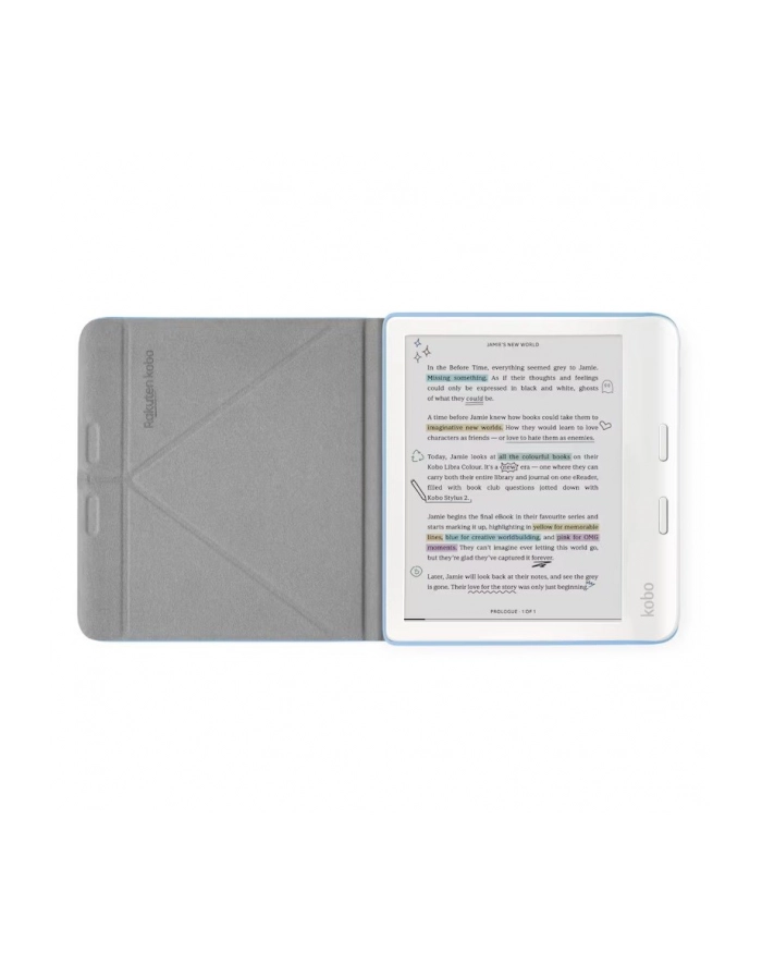 Etui Kobo Libra Colour SleepCover Case Dusk Blue główny