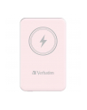 Powerbank Verbatim Charge 'n' Go Magnetic Wireless 5000mAh USB-C PD 3.0 Pink - nr 2