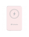 Powerbank Verbatim Charge 'n' Go Magnetic Wireless 5000mAh USB-C PD 3.0 Pink - nr 8