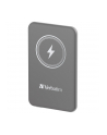 Powerbank Verbatim Charge 'n' Go Magnetic Wireless 5000mAh USB-C PD 3.0 Grey - nr 22