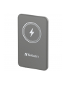 Powerbank Verbatim Charge 'n' Go Magnetic Wireless 5000mAh USB-C PD 3.0 Grey - nr 5