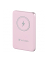 Powerbank Verbatim Charge 'n' Go Magnetic Wireless 10000mAh USB-C PD 3.0 Pink - nr 6