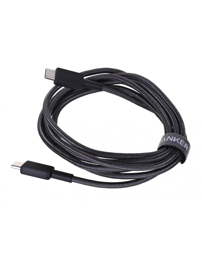 Kabel Anker 322 USB-C do USB-C 18m czarny główny