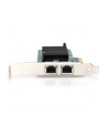 digitus Karta sieciowa przewodowa PCI Express 2x RJ45 Gigabit 10/100/1000Mbps Low Profile - nr 18