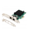 digitus Karta sieciowa przewodowa PCI Express 2x RJ45 Gigabit 10/100/1000Mbps Low Profile - nr 34