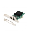 digitus Karta sieciowa przewodowa PCI Express 2x RJ45 Gigabit 10/100/1000Mbps Low Profile - nr 47