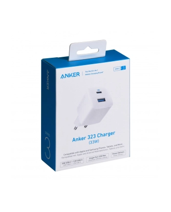 Ładowarka Anker 323 33W 1x USB-A 1x USB-C biały nr 1