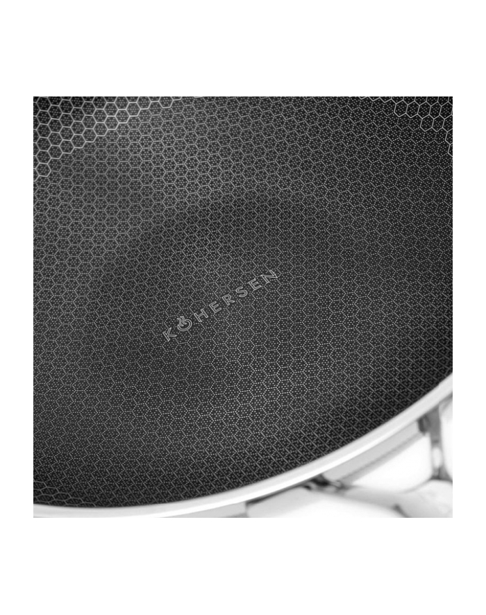 Wok z powłoką DIAMOND Kohersen Black Cube z pokrywką (32 cm ; 5,1l) główny