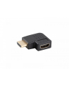 lanberg Adapter HDMI(M)-HDMI(F) 4K katowy lewo czarny AD-HDMI-05 - nr 1