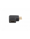 lanberg Adapter HDMI(M)-HDMI(F) 4K kątowy prawo czarny AD-HDMI-06 - nr 2