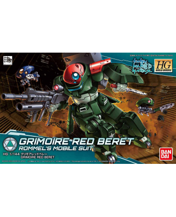 bandai HGBD 1/144 GRIMOIRE RED BERET BL