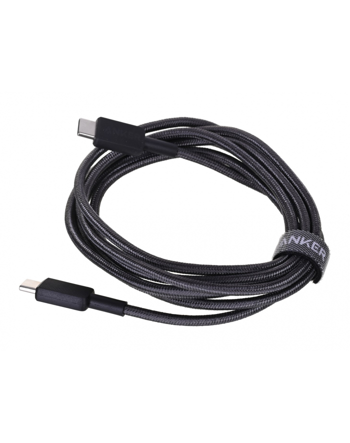 Kabel Anker 322 USB-C do USB-C 18m czarny główny
