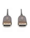 no name Kabel DP/DP M/M czarny 15m DisplayPort 14 Hybrydowy  AOC 8K 60Hz UHD - nr 10