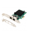digitus Karta sieciowa przewodowa PCI Express 2x RJ45 Gigabit 10/100/1000Mbps Low Profile - nr 38