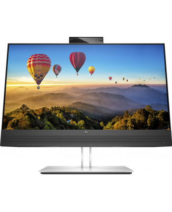 no name HP E24m G4 60,5 cm (238'';) 1920 x 1080 px monitor Full HD Czarny, Srebrny