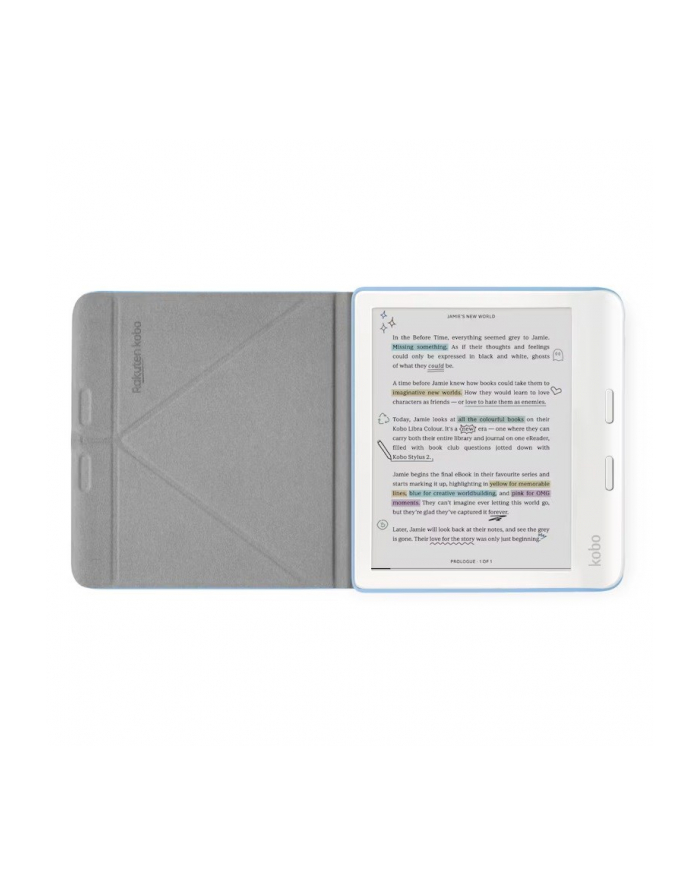 Etui Kobo Libra Colour SleepCover Case Dusk Blue główny