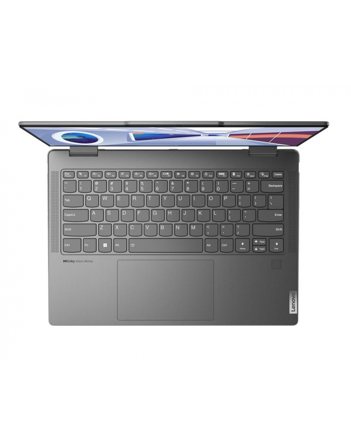 Lenovo Yoga 7 14ARP8 Ryzen 5 7535U 14''; WUXGA OLED 400nits Glossy 60Hz 16GB LPDDR5-6400 SSD512 Radeon 660M Graphics Win11 Storm Grey główny