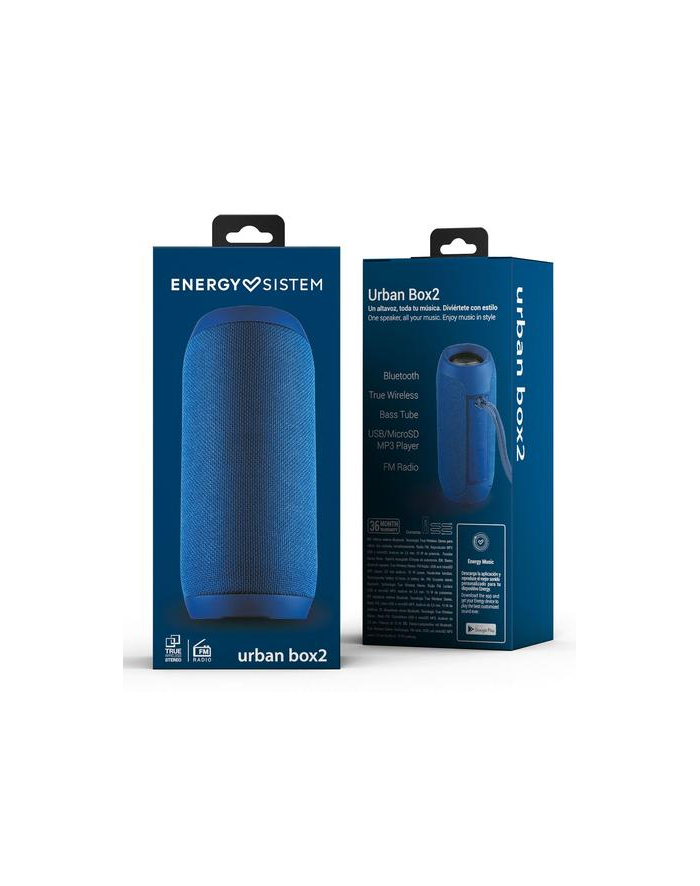 no name Sistem Energetyczny | Głośnik | Ramka miejska 2 | 10 W | Łączność Bluetooth | Ocean | Połączenie bezprzewodowe główny