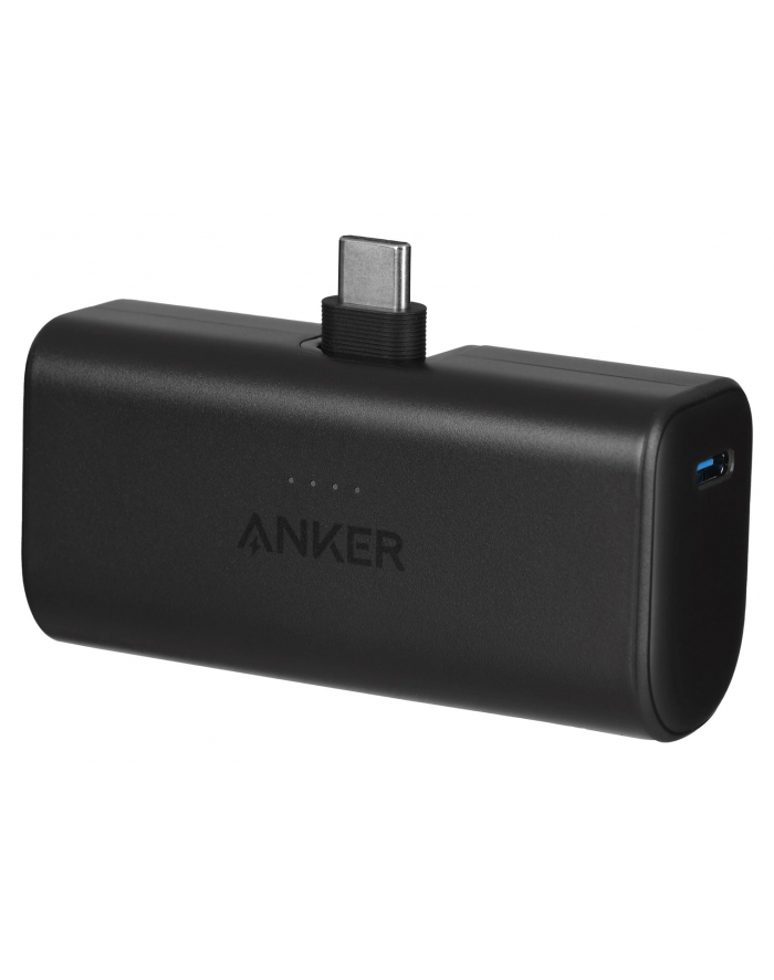 Powerbank Anker Nano 5000mAh 225W z wbudowanym złączem USB-C czarny główny