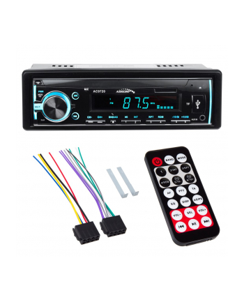 Radioodtwarzacz Audiocore AC9720 B MP3/WMA/USB/RDS/SD ISO Bluetooth Multicolor