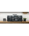 no name Muza | M-380 GB | Przenośny radioodtwarzacz kasetowy CD z radiem Bluetooth | Wejście AUX | Czarny | Łączność Bluetooth - nr 4