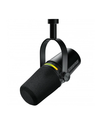 Shure MV7+-K - Mikrofon lektorski/wokalny ze złączem XLR/USB-C Czarny nr 1