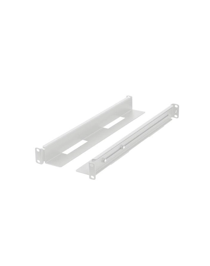 Zestaw szyn montażowych Lanberg do szaf 19'' przesuwne 396 x 680 mm szary główny
