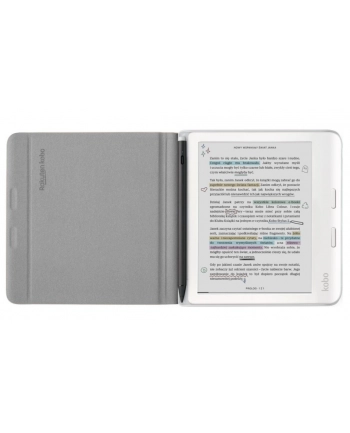 Etui Kobo Libra Colour Notebook SleepCover Case Sand Beige nr 1