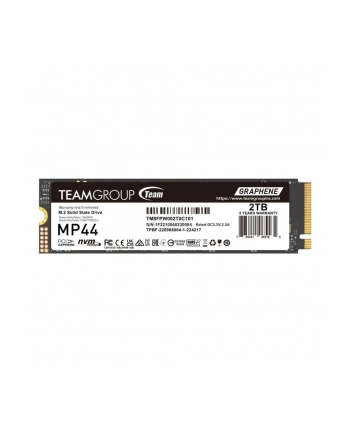 Dysk SSD Team Group MP44 2TB M.2 PCIe NVMe Gen4 x4 2280 (7400/7000) nr 1