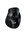 Mysz bezprzewodowa Genius Ergo 9000S Mini Czarna Cichy klik Bluetooth 5.0 + 2,4GHz - nr 1