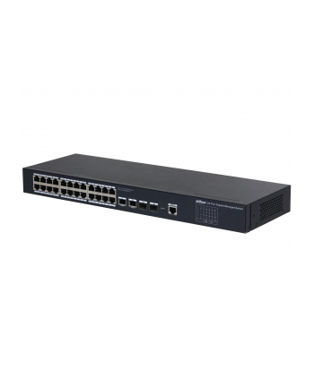 Switch zarządzalny Dahua SG4028 24x10/100/1000 Mb/s, 2x10/100/1000Mb/s Uplink, 2x1000Mb/s SFP Uplink